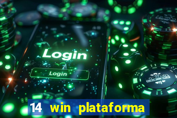 14 win plataforma de jogos